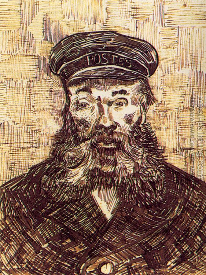 Vincent Van Gogh : Portrait of the Postman Joseph Roulin